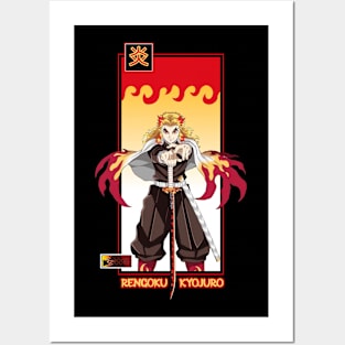 rengoku kyoujurou Posters and Art